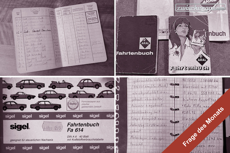 Frage der Woche 279: Führen Sie ein Fahrtenbuch?
